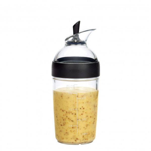 Shaker à vinaigrette 236 ml noir
